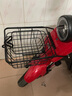 闽超小牛U1/U1c前置车篮框前车蓝车筐US电动摩托车车前菜篮框置物篮 U1/U1c带盖前置车篮框 实拍图