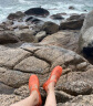 Melissa（梅丽莎）复古女士时尚编织潮流舒适罗马凉鞋33718 橙色透明 6（37码） 晒单实拍图