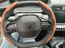 汽车方向盘套进口翻毛皮夏季吸汗防滑超薄汽车把套四季通用奔驰奥迪宝马奔驰本田特斯拉碳纤维方向盘套d型 棕色翻毛A款 实拍图