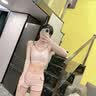 安与·洛施琪 泳衣长袖女分体仙女范韩国ins潜水防晒保守学生新款温泉泳装 浅紫色 M  ( 四件套 80-95斤 ) 实拍图