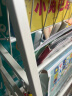SOFS儿童书架可移动宝宝绘本架婴幼儿图书本玩具收纳架简易铁艺小书柜 XXL码(5+1层) 4盒 无轮子 实拍图