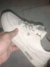 然奥夏季男鞋透气百搭男士休闲小白鞋潮流轻质帆布运动平底板鞋子男 YJ-XY188白色 42 实拍图