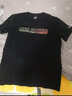 安踏短袖t恤男士夏季款宽松时尚潮流渐变字母圆领运动休闲棉质上衣 8121-4锦葵粉 L (175) 适合120-140斤 实拍图