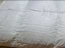 富安娜羽绒被子 95%白鹅绒被双人冬被 1000g填充 203*229cm 白色 实拍图