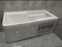 科勒（KOHLER）独立式亚克力浴缸成人浴缸亲子浴缸希尔维浴缸99018T右角位1.5M 实拍图
