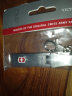 维氏（VICTORINOX）瑞士军刀钥匙挂扣138mm多功能可挂装不锈钢银色4.1858 实拍图