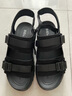百丽舒适软底沙滩凉鞋男夏季休闲运动凉鞋A0742BL2 黑色 39 (245mm) 实拍图