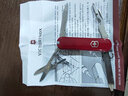 维氏（VICTORINOX）瑞士军刀逍遥派10种功能军士刀多功能刀带小剪刀折叠刀58mm红色 实拍图