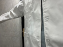 尊嘉白大褂长袖医生服白大衣夏季短袖实验服长款美容院师护士工作服 纯白（男款长袖） L 实拍图