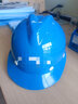星工（XINGGONG）工地安全帽玻璃钢V型监理电力建筑工程防砸头盔劳保头盔 免费印字 蓝色 实拍图