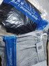 真维斯（Jeanswest）夹克男2026春夏宽松翻领落肩华夫格外套男士上衣潮黑色4XL 实拍图