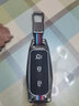 福特锐界plus汽车钥匙套福克斯壳新蒙迪欧翼虎福睿斯猛禽扣金牛座钥匙包野马锐际探险者EVOS撼路者套 福特智能C款三键【哑光枪】+【挂扣】 . 实拍图