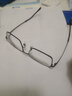 依视路（ESSILOR） 新款商务男镜架时尚镜框女配依视路镜片近视定制眼镜网上配镜 钛金属-全框-4004BK-黑色 镜框+依视路膜岩高清1.60现片 实拍图