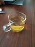 潇翊堂 耐热玻璃杯花茶杯功夫小茶杯功夫茶具品茗杯 茶杯 水杯 四个 实拍图
