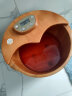 皇威（huangwei） 天然木桶H-9006B泡脚桶足浴盆木桶恒温自动加热洗脚桶木盆家用膝盖熏蒸 实拍图