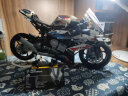 积奇乐宝马摩托车积木M1000RR机械组兼容乐高成年高难度男孩子玩具礼物 1:1宝马摩托车（1920颗粒） 晒单实拍图