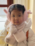 咕咕象（guguxiang）耳套耳罩保暖女士冬季耳包耳暖可爱耳捂儿童冬天耳帽护耳朵罩 白色 1个 （81905） 实拍图