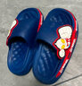 圣闲奥特曼夏季儿童拖鞋防滑厚底男童室内女童大中小童小孩凉拖鞋宝宝 深蓝 28 /29适合3-4周岁适合脚长16CM 实拍图
