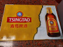 青岛啤酒（TsingTao）小棕金11度品味经典便携出游整箱 296mL 24瓶 实拍图