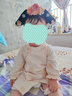 Beautiful princess格格头饰发卡复古宫廷风发箍儿童中国风发饰女童汉服洗脸娘娘头箍 1#蝴蝶流苏款【图上模特款】 实拍图