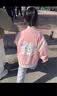 班尼路（Baleno）女童外套2026春秋新款中大童秋装洋气棒球服儿童秋季时尚休闲上衣 实拍图