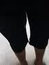 WYVL两条装】男士短裤休闲裤七分中裤韩版修身棉质裤子休闲外穿沙滩裤 米白色+黑色 2XL(135-150斤) 实拍图