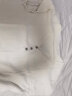 GOOMIL LEE针织短袖T恤女夏季新款韩版v领休闲薄款打底衫女 米色 S 晒单实拍图