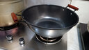 欧乐菲双耳铁锅铸铁炒锅无涂层不易粘圆底炒菜锅加深加大防锈炖锅40cm 精铸铁炖炒锅 40cm 实拍图