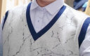 prenomen保暖衬衫男冬季长袖加绒加厚假两件衬衣领毛衣针织衫套头中青年 1648 XXXL 晒单实拍图