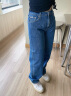 Calvin Klein【JENNIE同款复刻90系列】 Jeans24春夏女直筒牛仔裤J223725 1A4-牛仔蓝 27 晒单实拍图