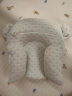十月结晶 婴儿枕头0-1岁定型枕秋冬季新生儿乳胶透气儿童宝宝枕头 定型枕调节柱款 晒单实拍图