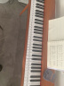 贝琪（Betsy）B351电钢琴88键重锤成人儿童电子钢琴家用练习初学者专业考级钢琴 B351-重力度88键木纹棕+圆腿琴架 实拍图