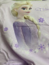 迪士尼女童睡衣套装儿童棉春装2024新款冰雪爱莎宝宝家居服童装 紫色花边B款1076D 130cm（适合身高125-135） 实拍图