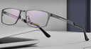 精工（SEIKO）眼镜框男款全框钛材商务休闲远近视眼镜架HC1009 177 56mm哑灰色 实拍图