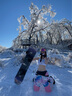 酷峰滑雪眼镜登山男女滑雪装备双层防雾柱面护目镜可戴近视滑雪镜 【高清防雾】白框-银镜片 实拍图
