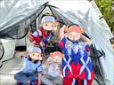 ULTRAMAN赛罗发光短袖防蚊裤套装男童2026新款夏季T恤女蜘蛛侠童装COS衣服 【赛罗】胸灯T恤+防蚊裤 120 cm 实拍图