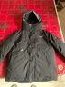 探路者（TOREAD）暴雪羽绒服男女款鹅绒户外防寒秋冬加厚保暖外套 黑色 M 实拍图