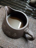 眷砂堂 宜兴原矿紫砂公道杯名家全手工茶海功夫茶具配件分茶器杯黑泥 龙尊款 实拍图
