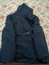 皮尔卡丹（pierre cardin）棉服男秋冬季棉衣外套中老年连帽休闲袄子保暖爸爸装 藏青 XL 实拍图