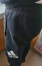 adidas休闲加绒加厚保暖束脚针织运动裤男装阿迪达斯官方轻运动 黑/白 XS 实拍图
