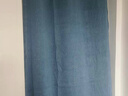 赫伊莎 免打孔门帘遮光遮丑柜帘隔断挡风卧室客厅隔断帘衣柜遮挡帘子 北欧双面遮光-藏青色 适用宽0.7-1.0米/帘1.1*1.8米高 实拍图