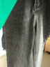诗迪芙牛仔裤女网红微喇裤女春秋新款韩版显瘦喇叭裤高腰百搭长裤九分裤 黑灰 常规 27 实拍图