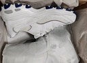 斯凯奇（Skechers）女小白鞋厚底增高休闲鞋网面透气运动鞋时尚春季款 99999863 白色/海军蓝色/WNV 37.5 实拍图