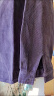 俞兆林衣服女装妈妈40-50-60岁纯棉衬衫母亲节礼物衣服2024年母亲节礼物 紫色 2XL 建议125-135斤 晒单实拍图