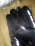 欧鹿雅顿手套男秋冬韩版保暖加绒加厚防风骑车触屏开车防滑防水男士手套 白线款 均码弹力大 实拍图