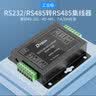 帝特工业级2口rs232转rs485集线器rs-485 hub串口通讯模块转换器防雷防突波485转232转换器IOT9022 实拍图