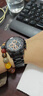 米亚达男士手表全自动机械风格防水手表夜光多功能送男友礼物2024新款潮 黑壳白面【送原装皮带+天使礼盒】 43mm 实拍图