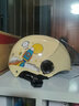 Andes HELMET 3c认证电动电瓶车头盔男士女款四季通用夏季防晒半盔安全帽哈雷 滑板兔无镜+【馈透中】 均码 实拍图