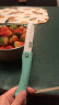 欧菲斯 水果刀折叠陶瓷刀免磨锋利削皮刀便携小刀具刀刃8CM 薄荷绿 实拍图