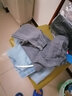 叄南叄南牛仔裤男春秋款大码宽松弹力紧腰束脚九分休闲潮流哈伦裤子 510蓝色+510灰色 M【90-105斤】 实拍图